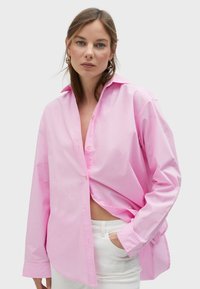 Button-down blouse - light pink