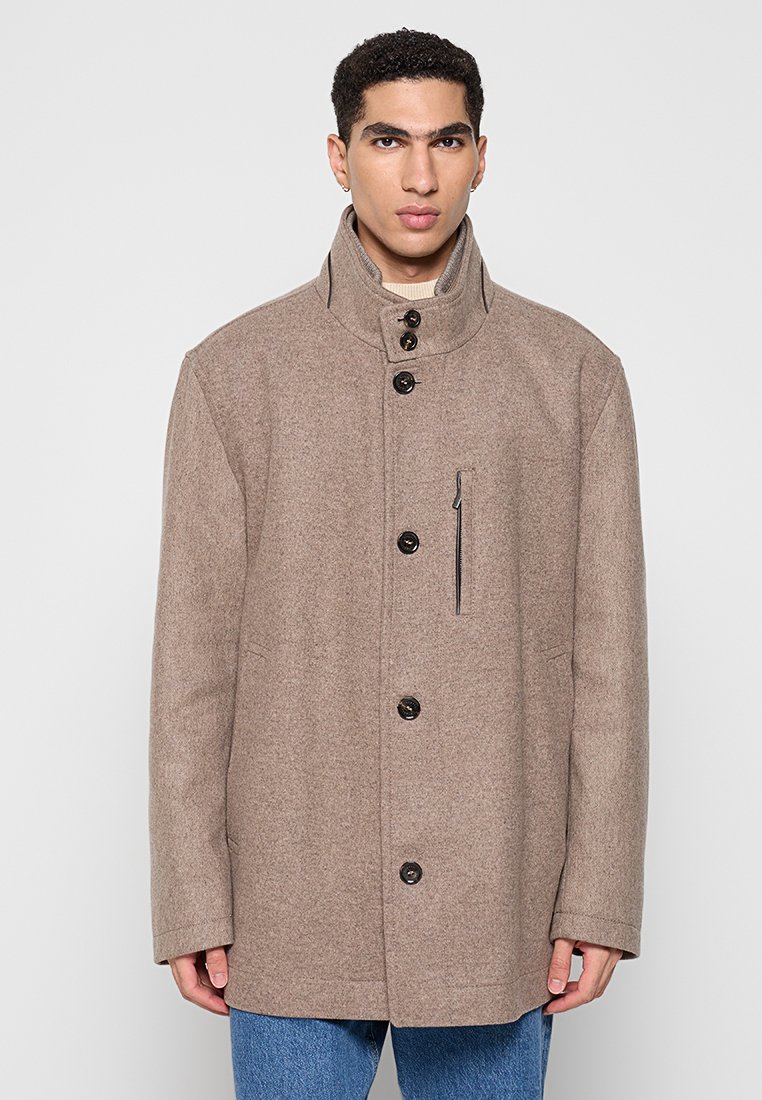 Bugatti Halflange jas beige Bugatti Halflange jas beige