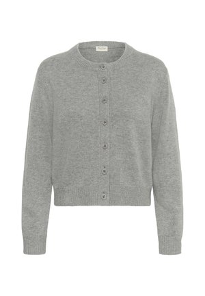 Part Two, YALDAPW CA - Strickjacke - medium grey melange