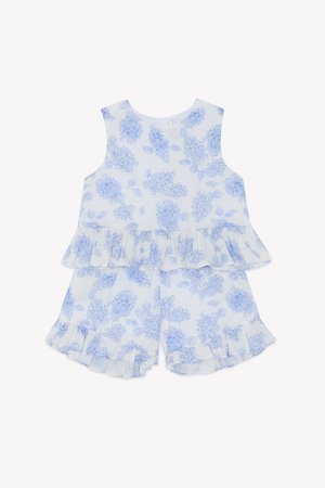 Tartine et Chocolat SET - Shorts - bleu lavé