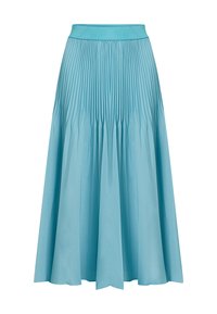 COMMERCIAL PLEATED SKIRT - Pleated skirt - still water