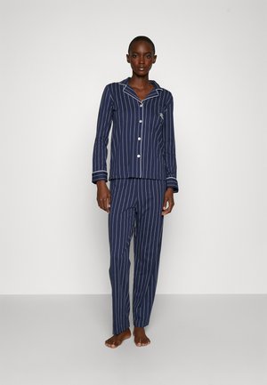 NOTCH COLLAR - Pyjama - navy/prt