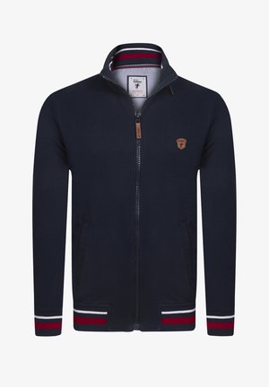 IZACCO - Mikina na zip - navy