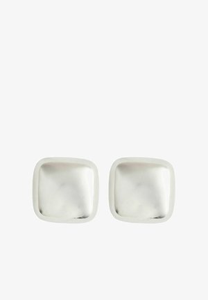Next, SQUARE STUD EARRINGS . - Earrings - silver-coloured