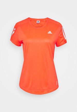 OWN THE RUN TEE - T-shirts med print - app solar red