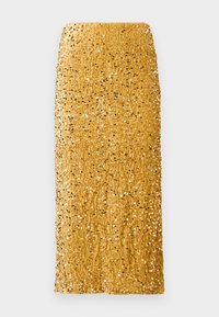VIBELIEVE SKIRT - Pencil φούστα - rich gold coloured