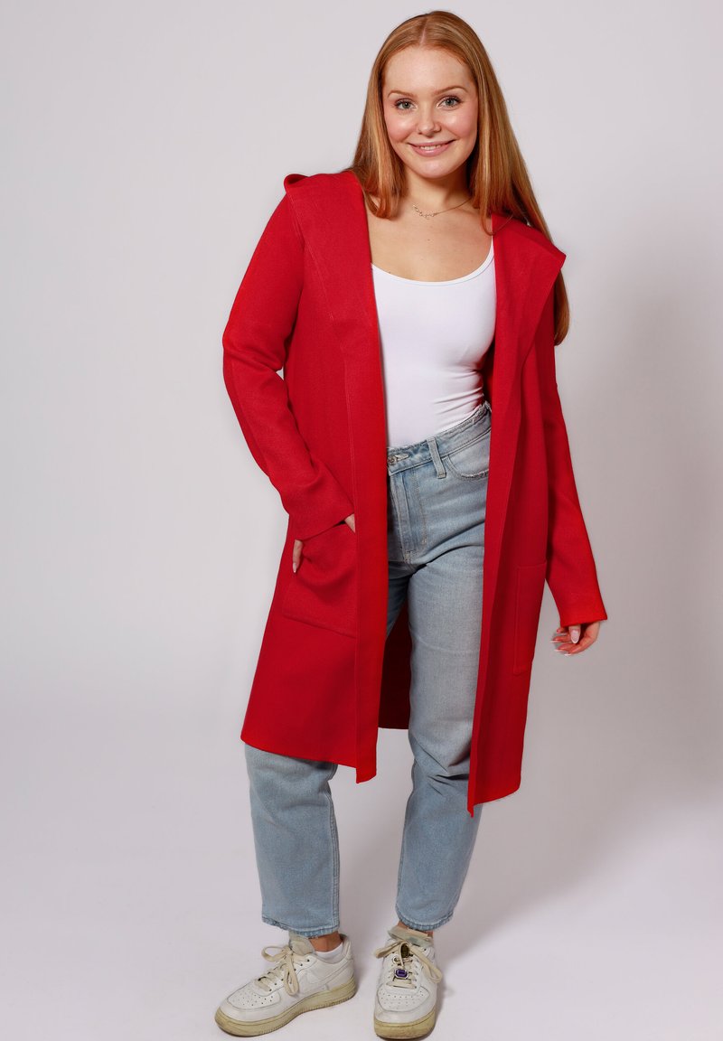 Zwillingsherz JANINA - Cardigan - rot