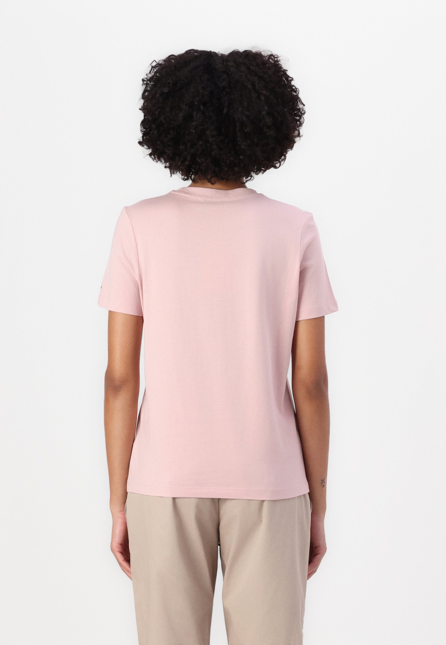 Tommy Hilfiger SCRIPT - T-Shirt print - foggy pink/rosa