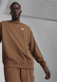 Puma BETTER RELAXED - Melegítőfelső - teak
