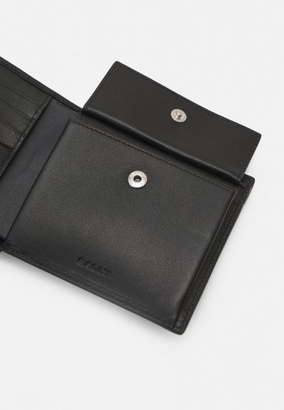 Bally BIFOLD COIN - Wallet - black/red/bone/pall