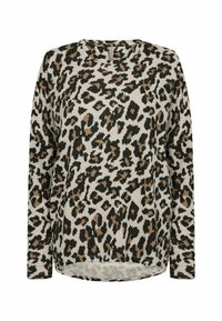 SC-BIARA AOP 138 - T-shirt à manches longues -  desert brown melange c