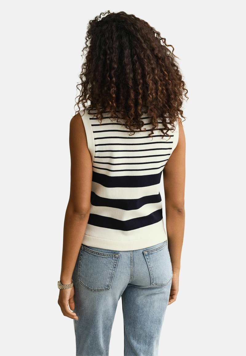 GANT STRIPED - Vesta - eggshell