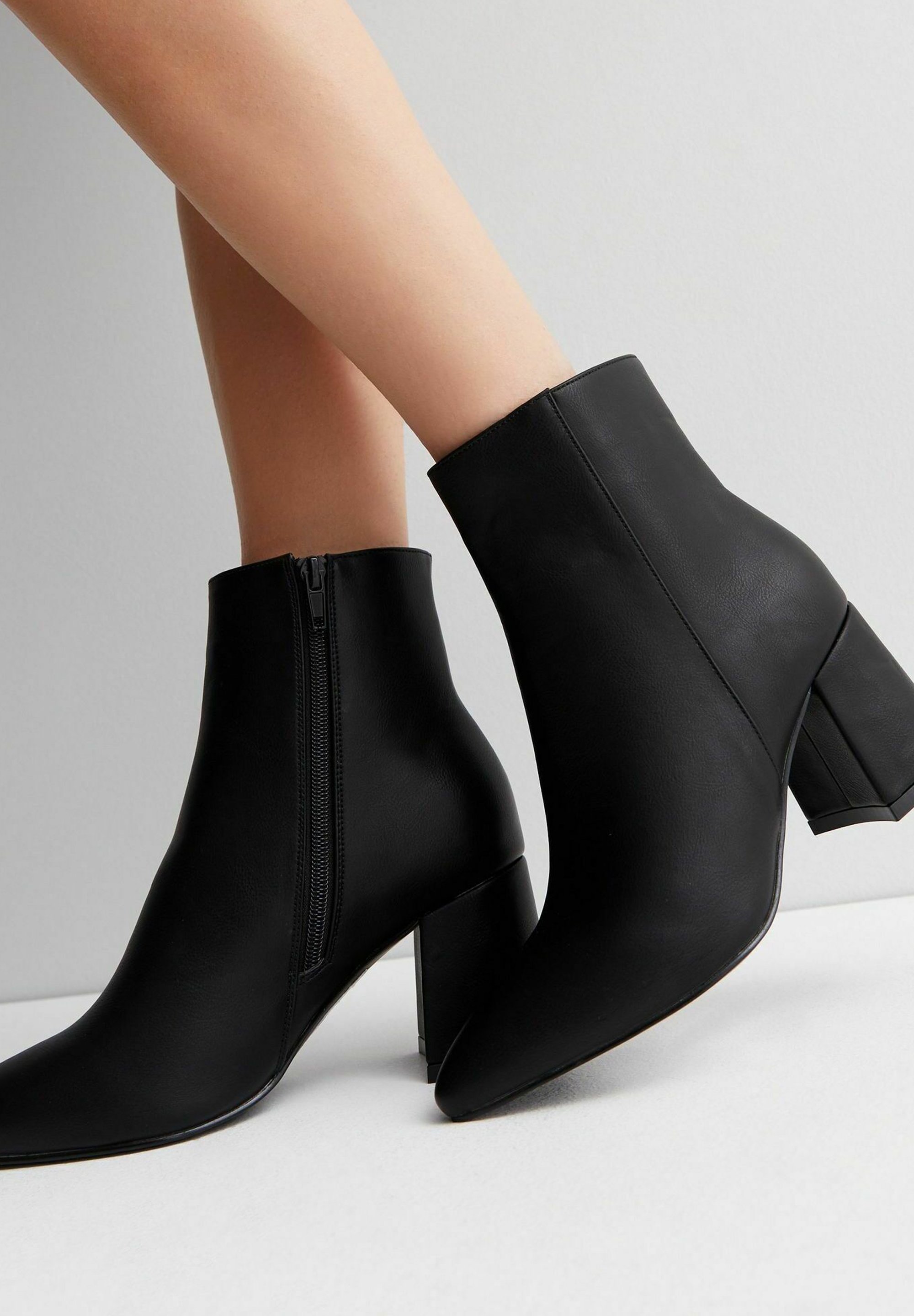 new look ankle boots wide fit