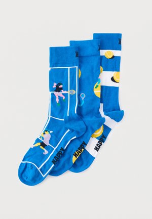 TENNIS GIFT SET UNISEX 3 PACK - Chaussettes - blue
