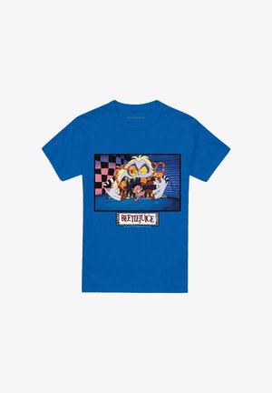 Cotton Soul, HARRY POTTER I WOULD RATHER BE AT HOGWARTS UNISEX - Print T-shirt - royal blue