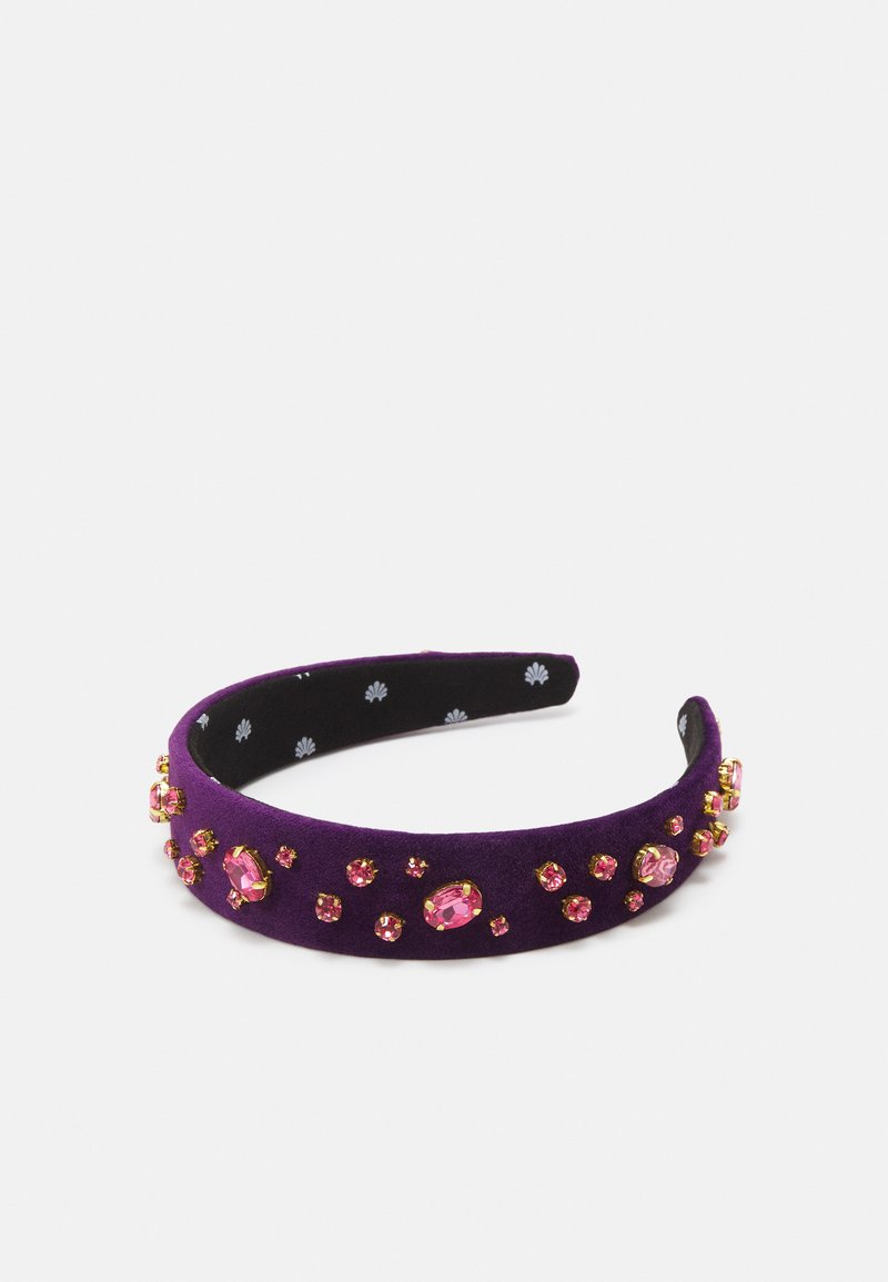 Lele Sadoughi BESSETTE HEADBAND Hair Styling Accessory purple rain