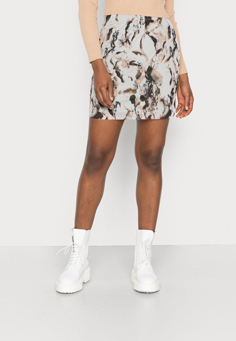 Damen Jeansröcke | Noisy May NMALMA SKIRT Minirock hazelnut/watermarble/taupe - XZ59804 Damen Jeansröcke | Noisy May NMALMA SKIRT Minirock hazelnut/watermarble/taupe - XZ59804