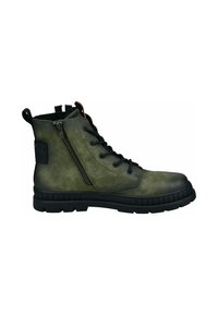 bugatti PALLARIO - Bottines à lacets - grün
