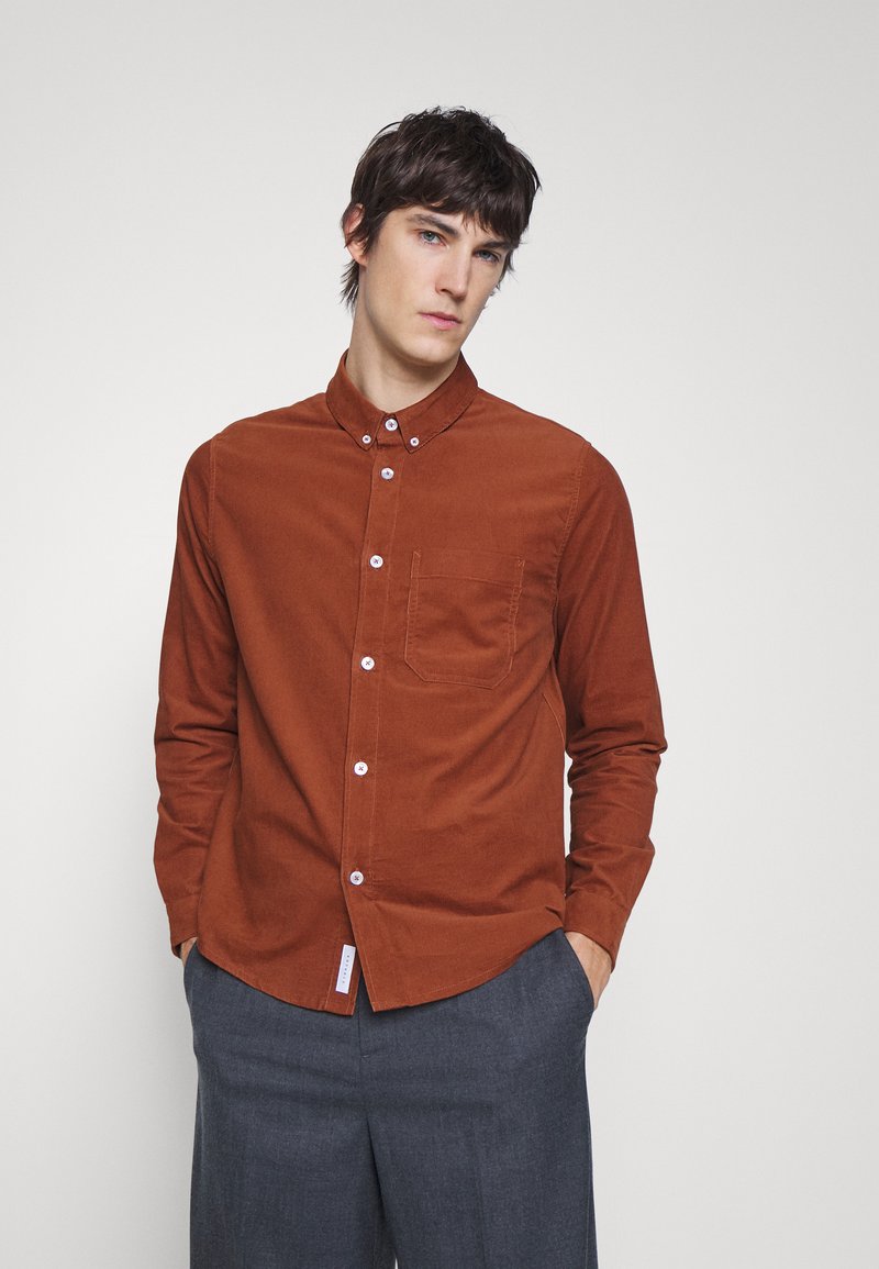 Rotholz CORDUROY WORK SHIRT UNISEX Shirt caramel/tan Zalando.de