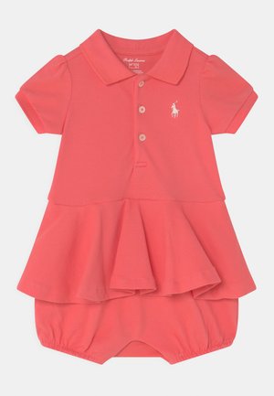 PEPLUM ONE PIECE-SHORTALL - Jumpsuit - amalfi red