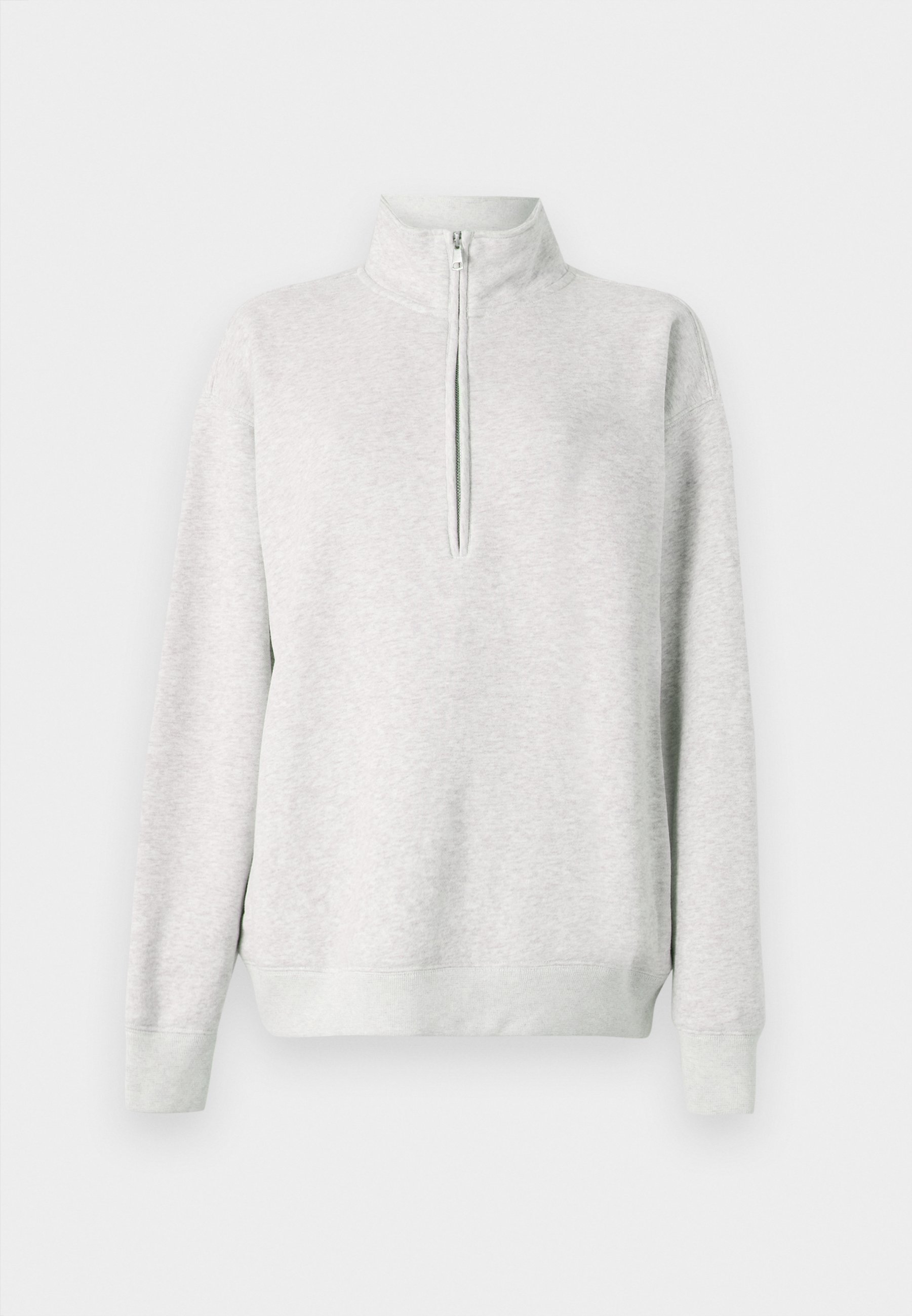 Abercrombie & Fitch ESSENTIAL SUNDAY VINTAGE HALF ZIP - Sweatshirt