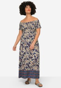 Angel of Style A-LINIE PAISLEYDRUCK GESMOKTE BÜSTE