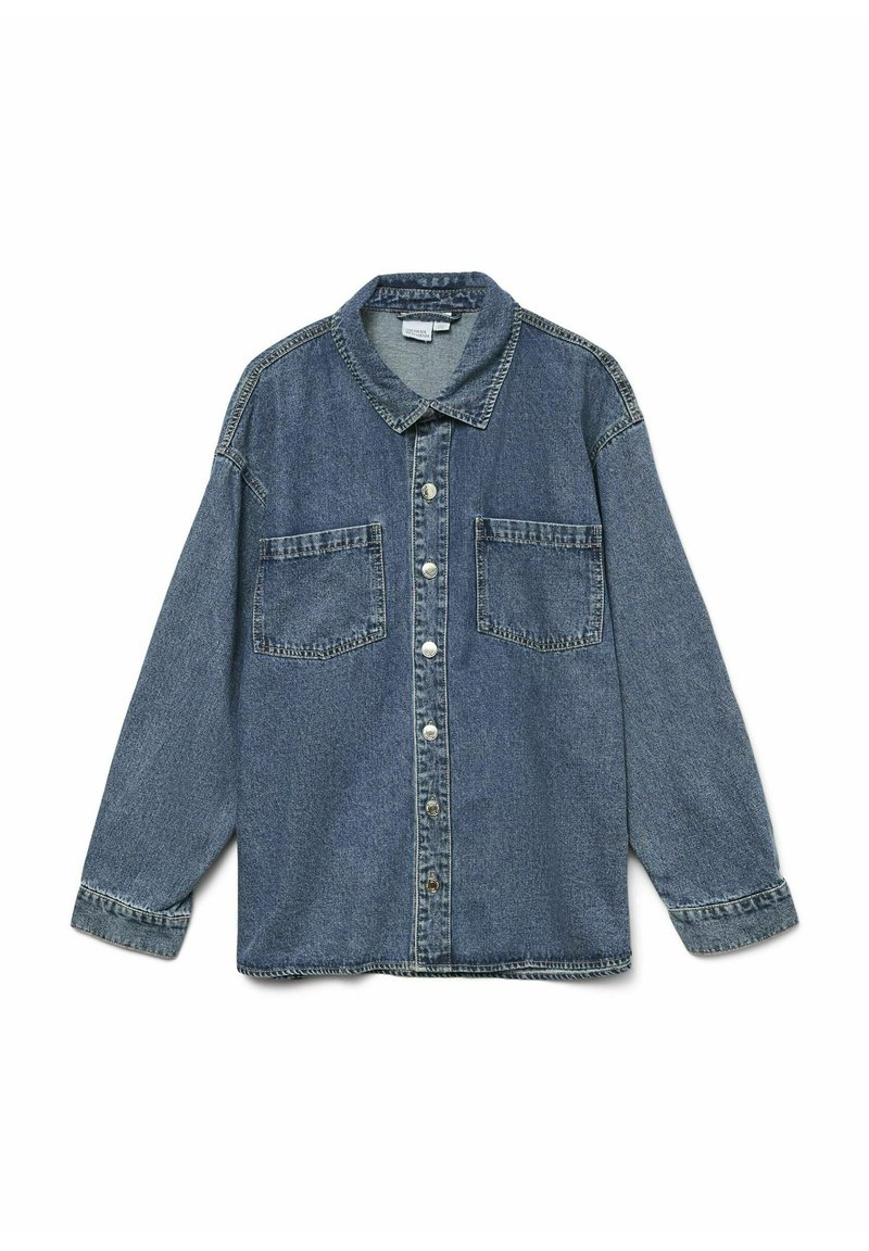 Vero Moda Overhemdblouse blauw denim/bluedenim