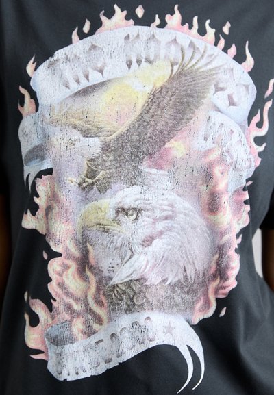 The Kooples Print T-shirt - black washed