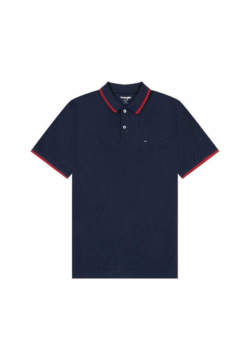 Wrangler Poloshirt donkerblauw