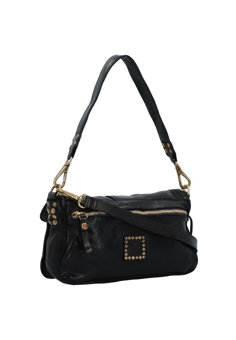 Damen Handtaschen | Campomaggi Umhängetasche nero/schwarz - BA77996 Damen Handtaschen | Campomaggi Umhängetasche nero/schwarz - BA77996