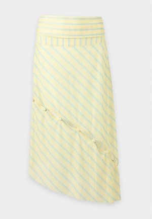 House of Sunny, STRIPED ASYMMETRIC - Jupe trapèze - butter
