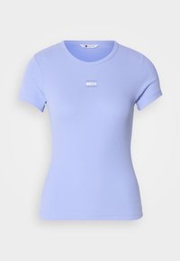 SLIM BADGE TEE - T-shirt basic - vintage iris