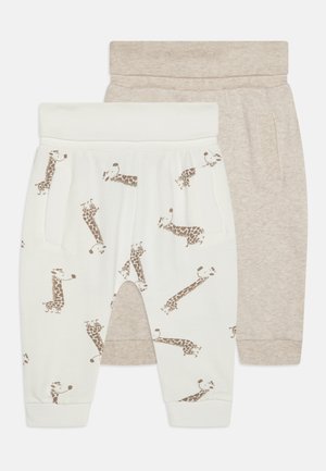 BABY ON TOUR UNISEX 2 PACK - Pantalon classique - off-white