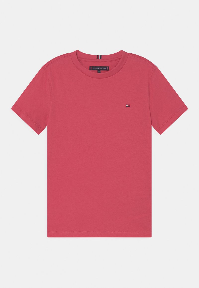 Tommy Hilfiger - ESSENTIAL TEE  - T-shirt - bas - washed crimson, Förstora