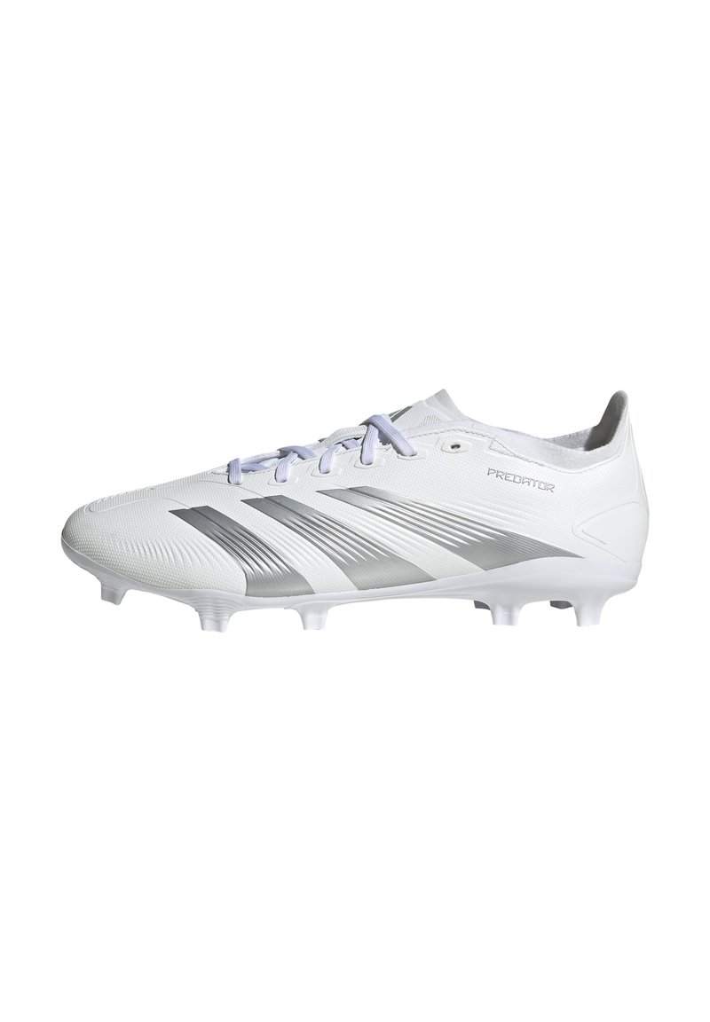 adidas Performance - PREDATOR LEAGUE - Botas de fútbol con tacos - footwear white/silver metallic, Ampliar