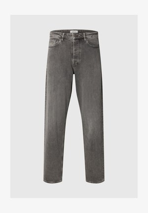 Selected, SLM220-LOOSE BEN KORI JEANS NOOS - Vaqueros rectos - medium grey denim