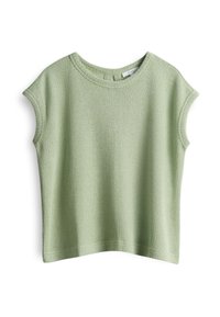 LOOSE FIT CROCHET - T-shirt basic - green glow