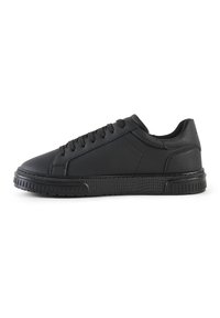 THEO IN COATED LOGO ACCENTS ON  AND RUFFLE RELIEF - Tenisice - black