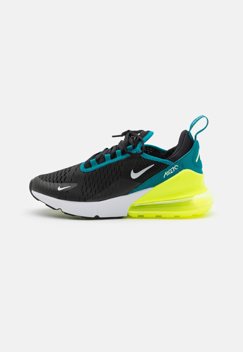 Nike Sportswear AIR MAX 270 UNISEX - Sapatilhas - black/white/bright spruce/barely volt