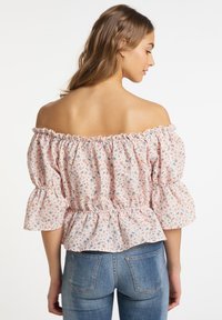myMo WITH VICHY PATTERN - Blůza - rosa