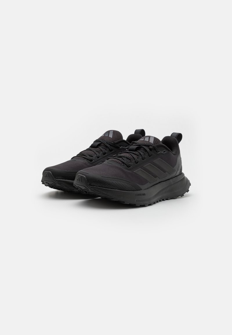 adidas Performance RUNFALCON 5 TR - Trail running shoes - core  black/carbon/black - Zalando.ie