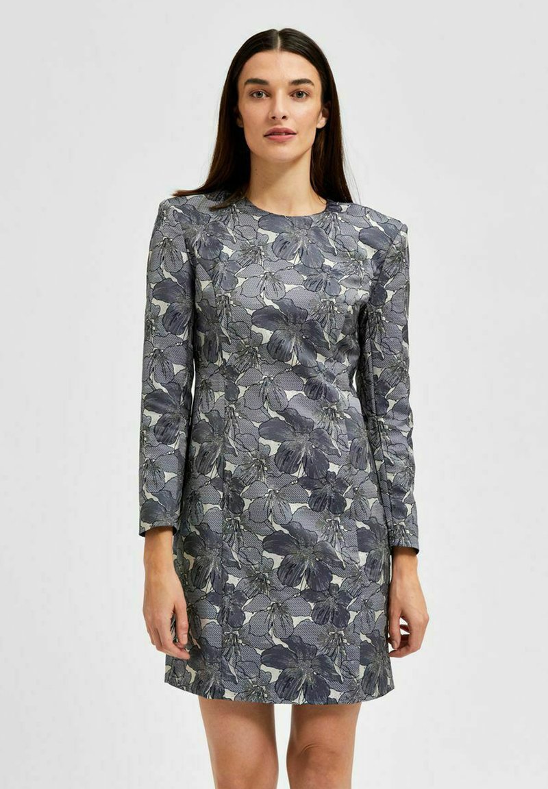 Selected Femme ÄRMELLOSES - Vestito estivo - black/nero