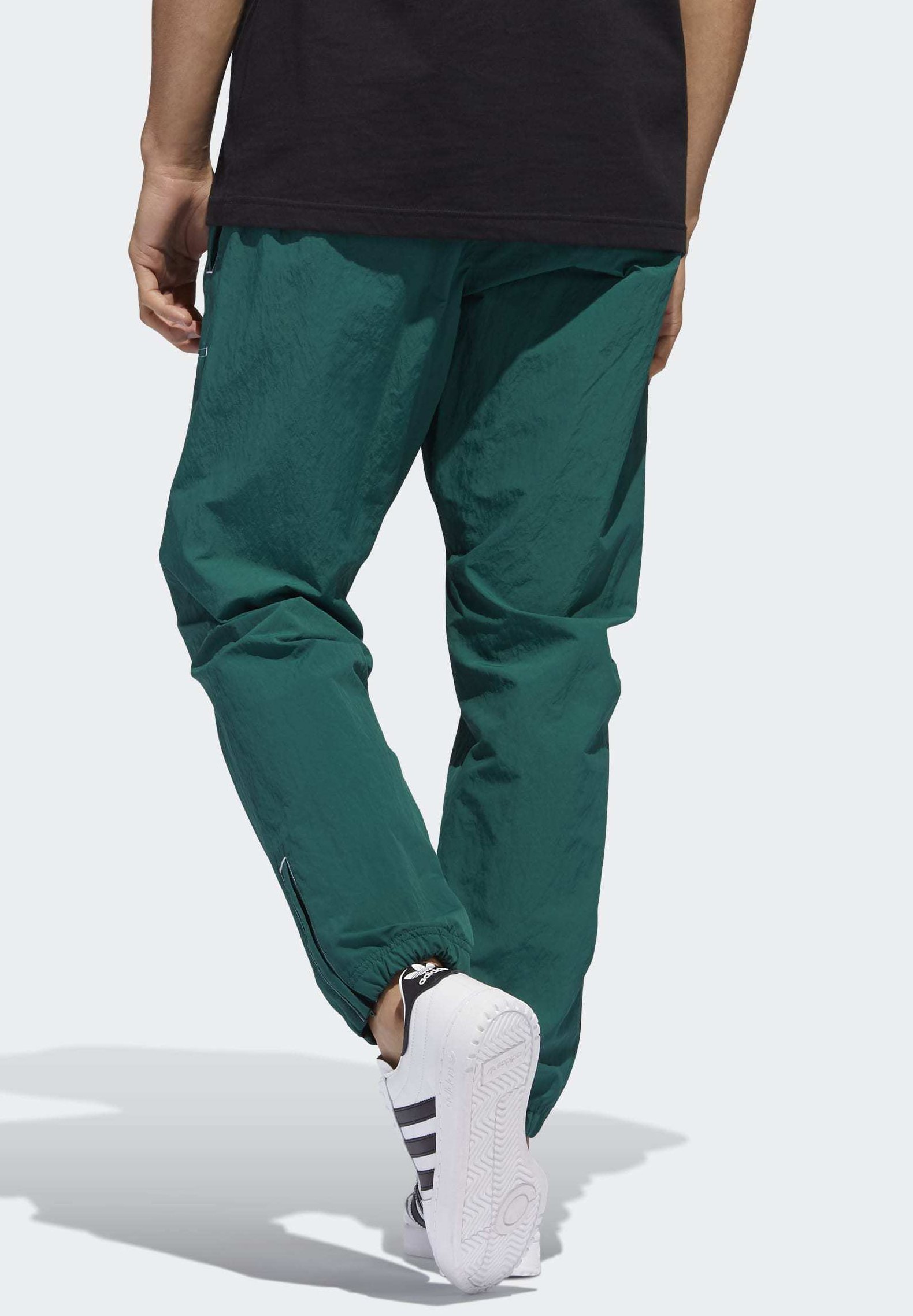 adidas originals green tracksuit bottoms
