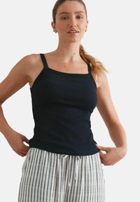 HIDDEN SUPPORT - Top - black