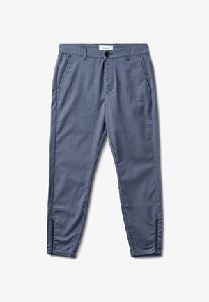 Chino - mottled blue