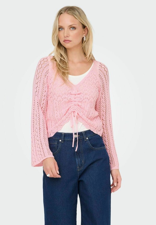 ONLNOLA LIFE RUCHING - Strickpullover