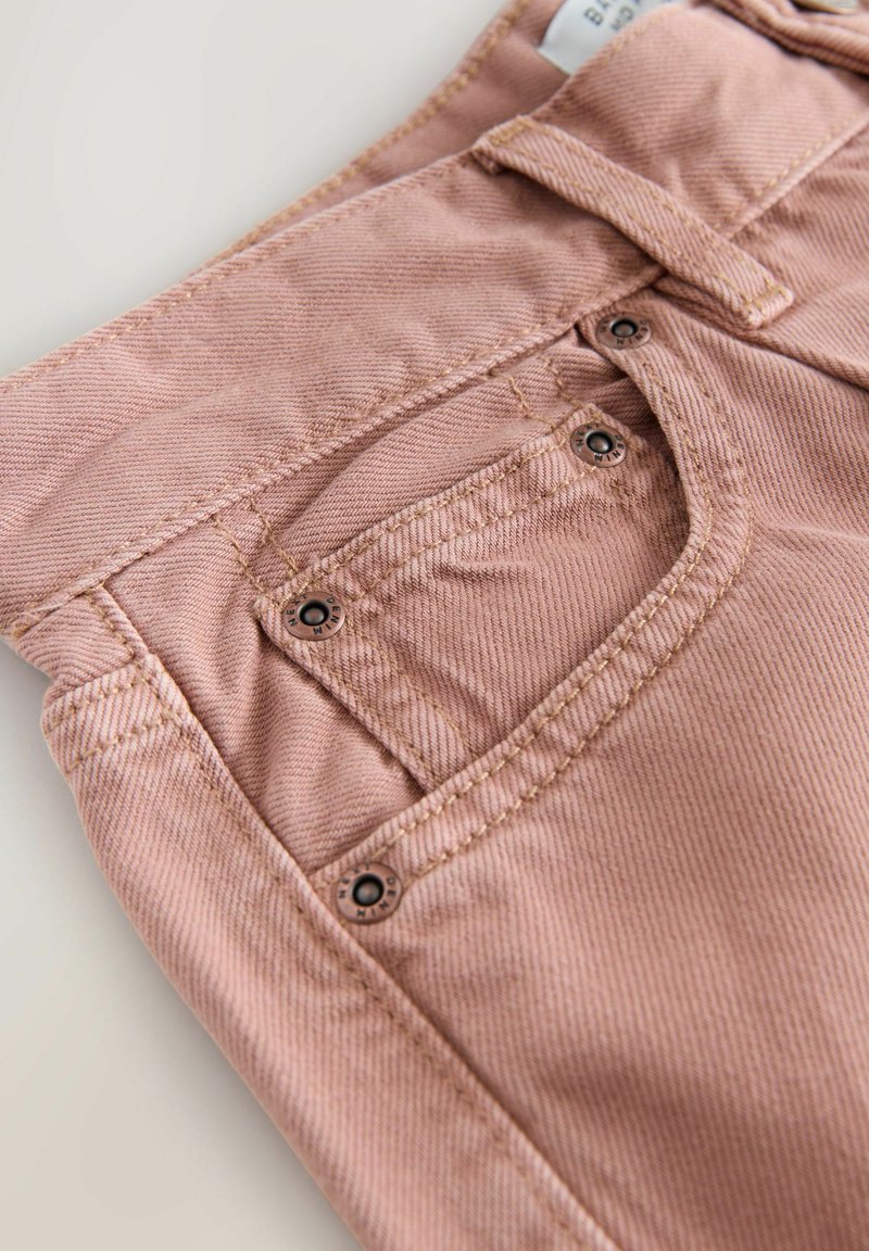 Next CROP BARREL LEG - Jeans Relaxed Fit - raspberry pink/pink - Zalando