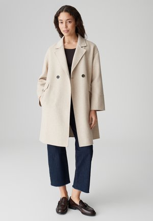 REGULAR FIT - Cappotto classico - macadamia