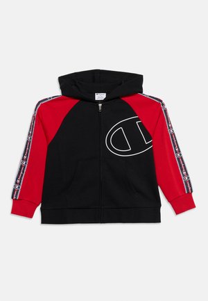 Champion, LOOSE FIT - Sweatjacke - black/red