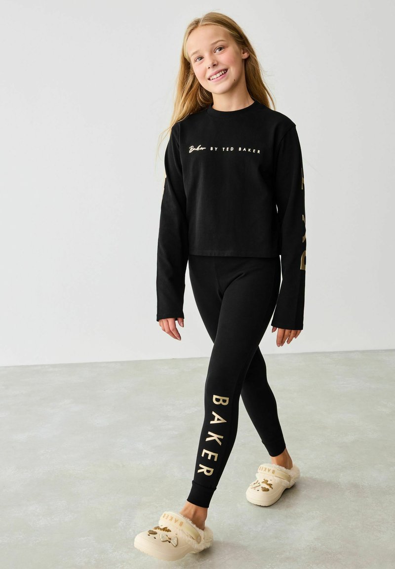 Baker by Ted Baker REGULAR FIT - LOGO BACK PRINT SET - Pidžamas komplekts - black